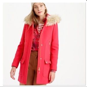 J. Crew Chateau parka in Italian stadium-cloth wool new w/o tags